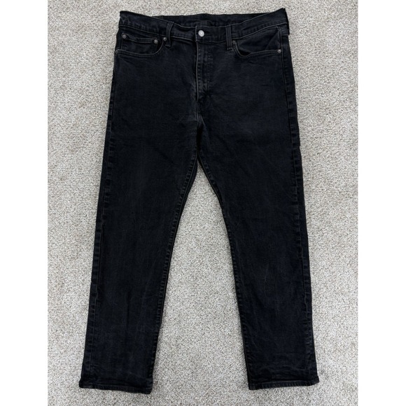 Levi's Other - Levi's 502 Premium Taper Fit Jeans Mens 36x30 Black Knight Stretch (29" Inseam)